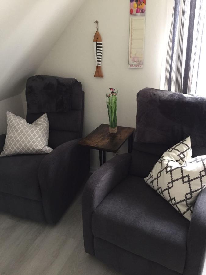 Ferienwohnung "Kleine Krabbe" Werdum Ngoại thất bức ảnh